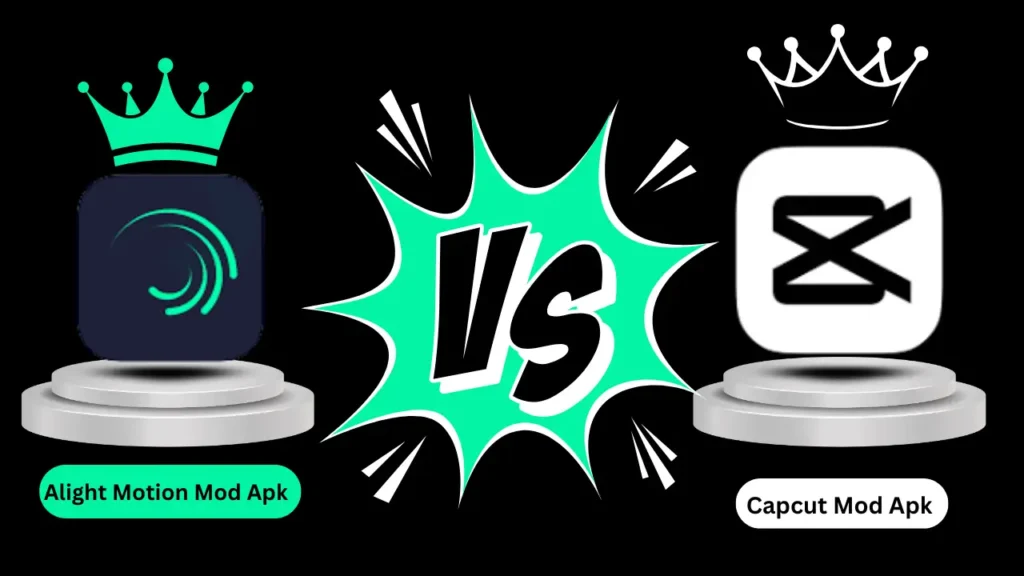 Comparison between Alight Motion Vs Capcut Apk